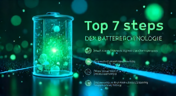 Das sind die Top 7 Schritte beim Batterietechnologie